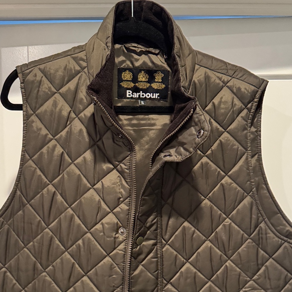 Barbour Quilted Gilet in Brown